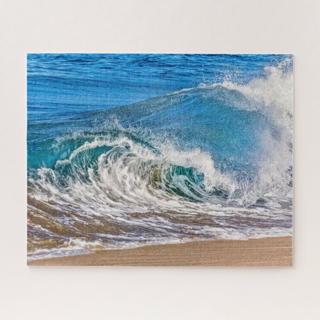 Making Waves in Baja, Mexico Jigsaw Puzzle (Horizontal)