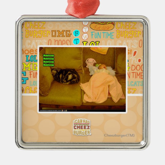 Makitstop Metal Tree Decoration (Front)