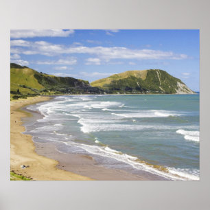 Makorori Beach near Gisborne, Eastland, New 2 Poster