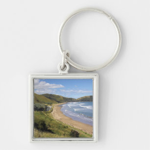 Makorori Beach near Gisborne, Eastland, New Key Ring