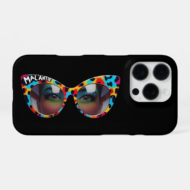 MAL ANTIE / Crazy Aunt Afrikaanse Humour iPhone Case (Back Horizontal)