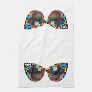 MAL ANTIE / Crazy Aunt Afrikaanse Humour Tea Towel