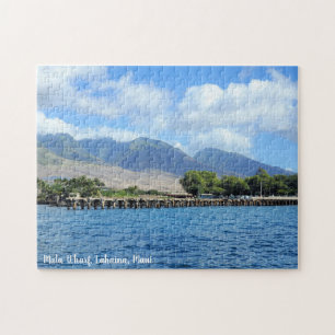 Mala Wharf in Lahaina Maui Jigsaw Puzzle