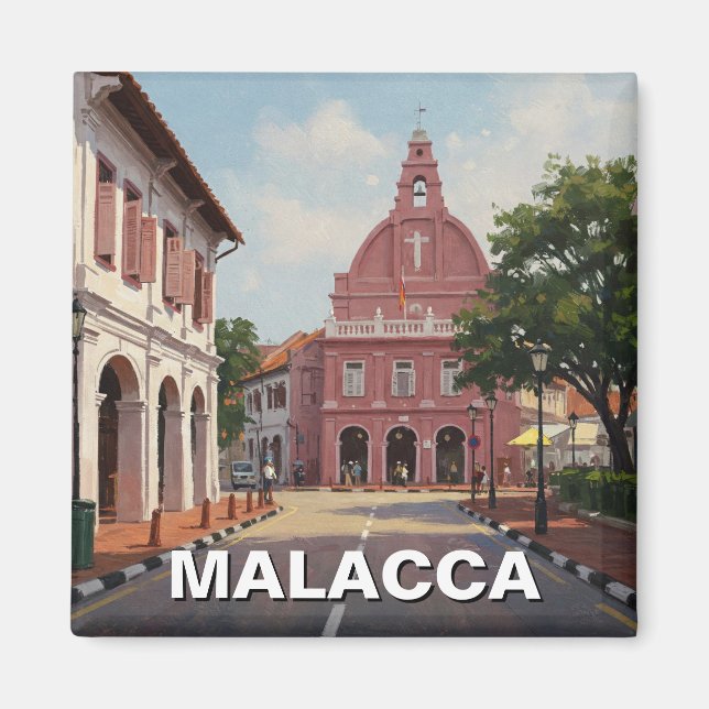 Malacca  Malaysia Magnet (Front)