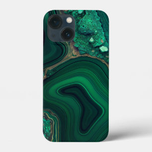 Malachite Cu6CO3(OH)2 iPhone 13 Mini Case