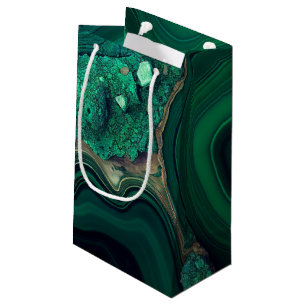 Malachite Cu6CO3(OH)2 Small Gift Bag
