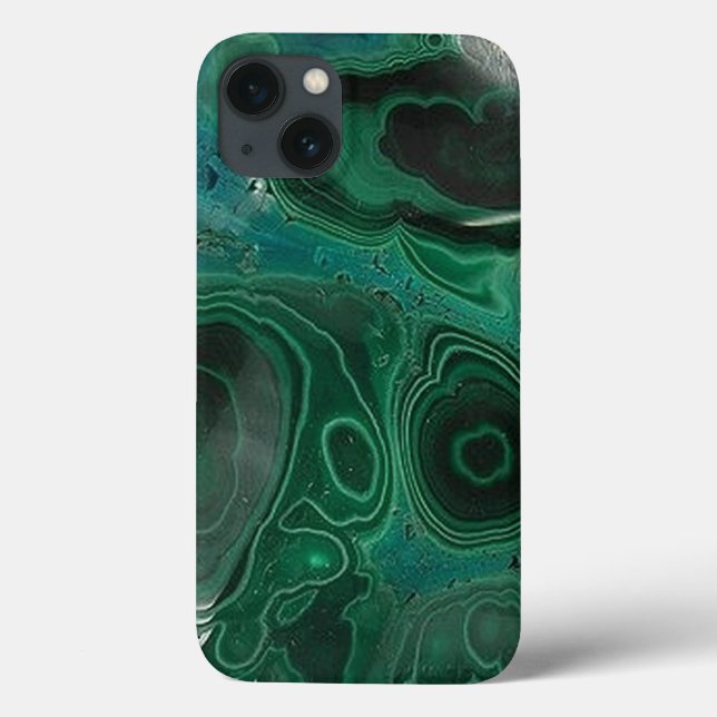 Malachite Geode iPad Caase Case-Mate iPhone Case (Back)