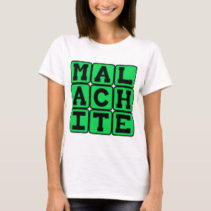Malachite, Green Colour T-Shirt