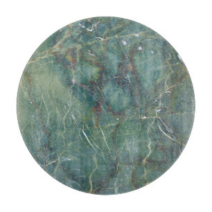 Malachite Green Marble Detailed Texture Cutting Board