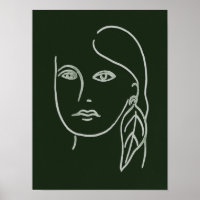 Malachite Portrait