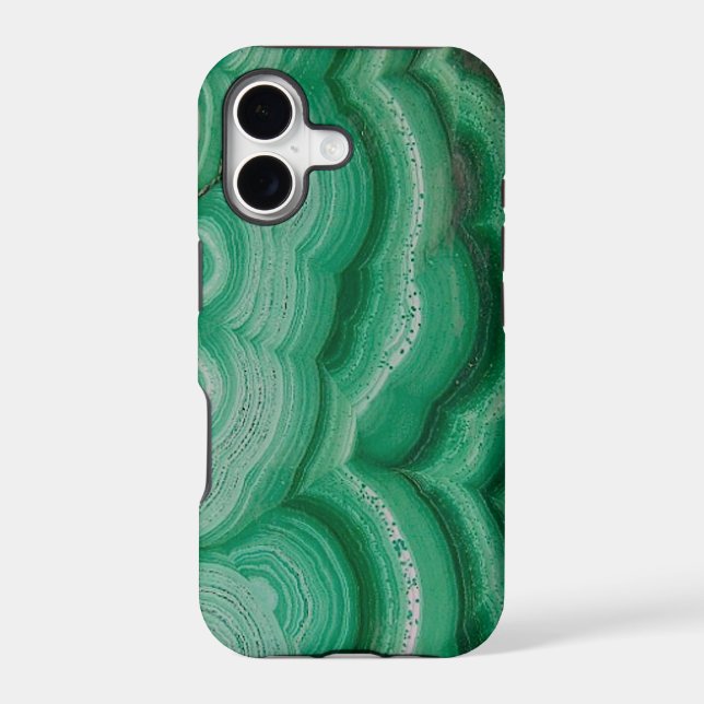 "Malachite Smart Phone Case" (Back)