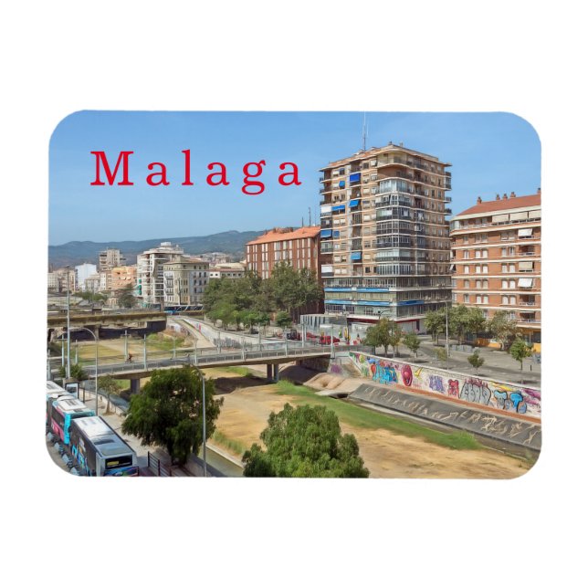 Malaga. #13.   magnet (Horizontal)