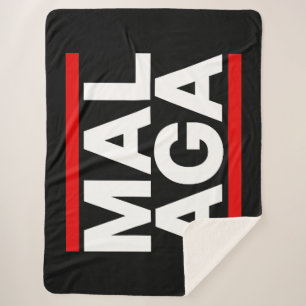 Malaga 2 sherpa blanket