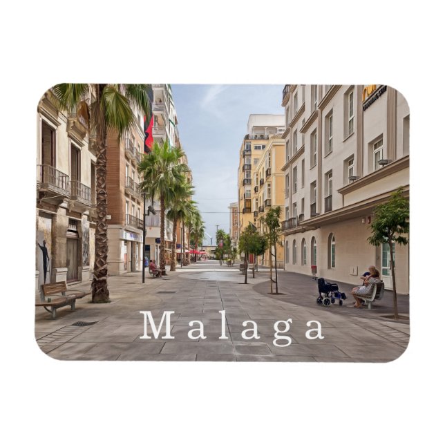 Malaga. #31.   magnet (Horizontal)