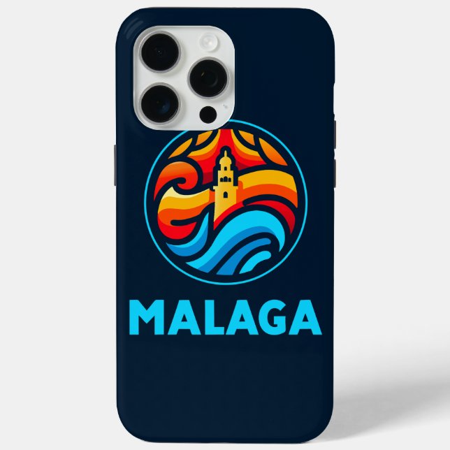 Malaga 3 Case-Mate iPhone case (Back)