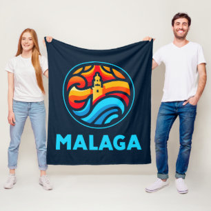 Malaga 3 fleece blanket