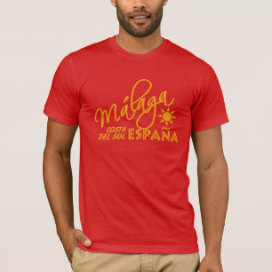 Málaga España shirt - choose style & color