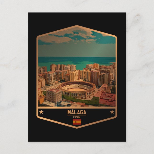Málaga Postcard (Front)