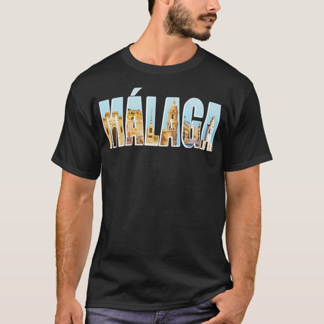 Malaga Souvenir T-Shirt (Front)
