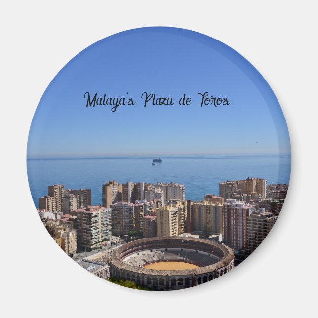 Malaga's Plaza de Toros Magnet (Front)