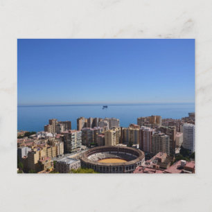 Malaga's Plaza de Toros Postcard