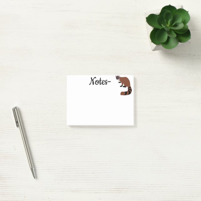 Malagasy mongoose post-it notes (Office)