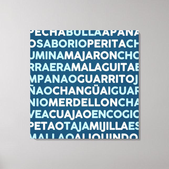 Malaguita Canvas Print (Front)