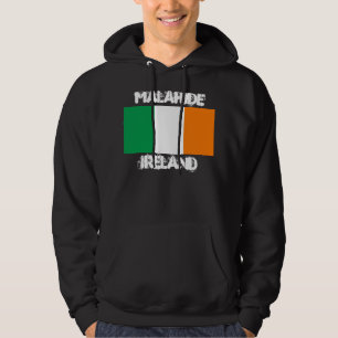 Malahide, Ireland with Irish flag Hoodie
