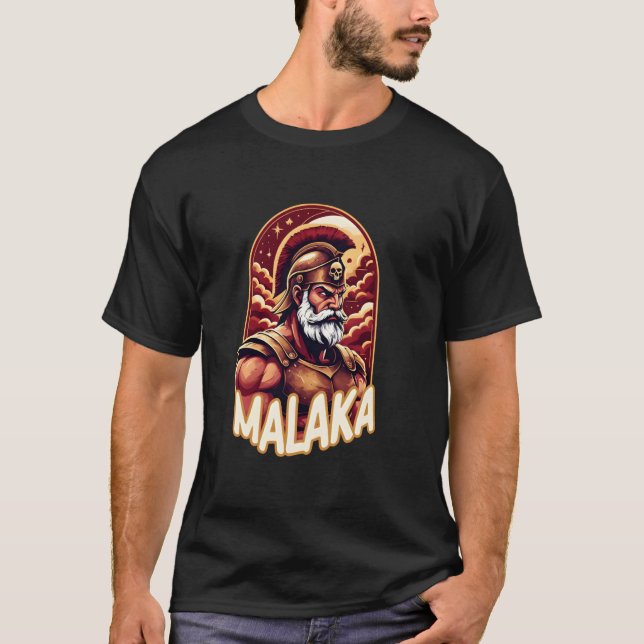 Malaka Greece Spartan T-Shirt (Front)
