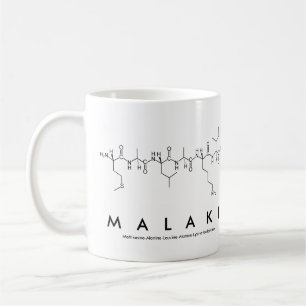 Malaki peptide name mug
