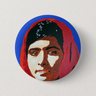 MALALA YOUSAFZAI 6 CM ROUND BADGE