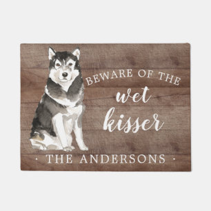 Malamute Dog Personalised Door Mat