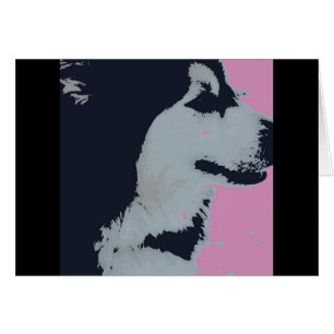 Malamute Dog Pop Art