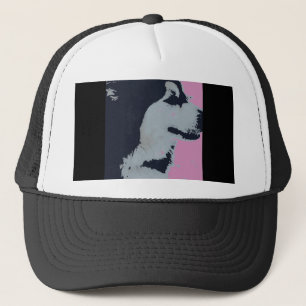 Malamute Dog Pop Art Trucker Hat