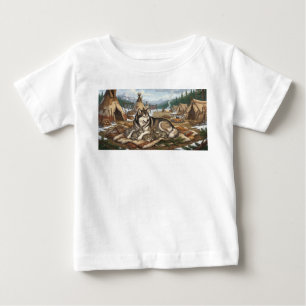 Malamute Mother Version 2 Baby T-Shirt
