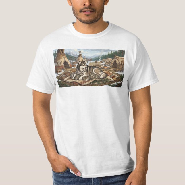Malamute Mother Version 2 T-Shirt (Front)