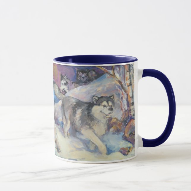 Malamute Pack Mug (Right)