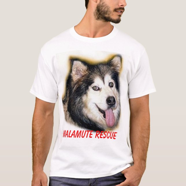 MALAMUTE RESCUE Tshirt (Front)