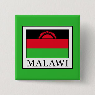 Malawi 15 Cm Square Badge