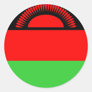 Malawi Classic Round Sticker