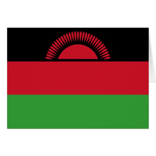 Malawi Flag (Front Horizontal)