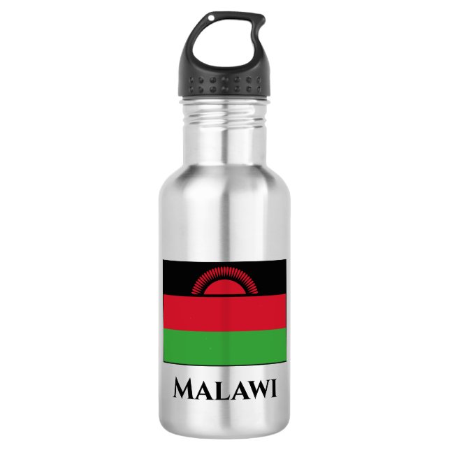 Malawi Flag 532 Ml Water Bottle (Front)