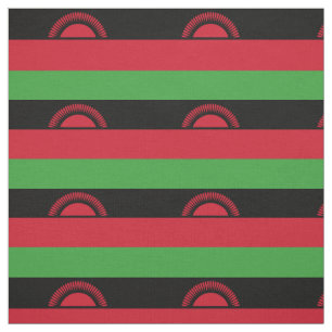 Malawi Flag Fabric