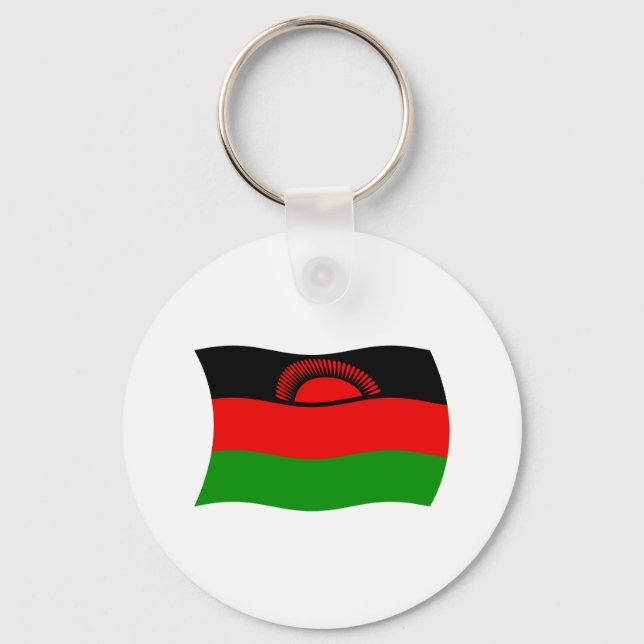 Malawi Flag Keychain (Front)