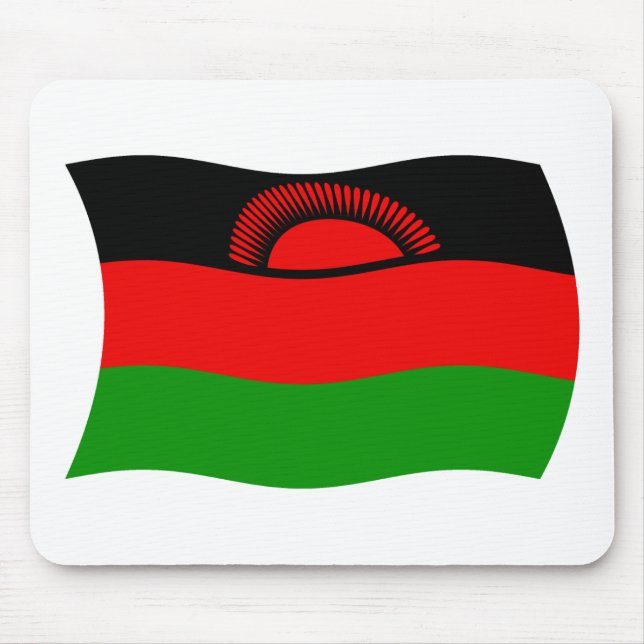 Malawi Flag Mousepad (Front)