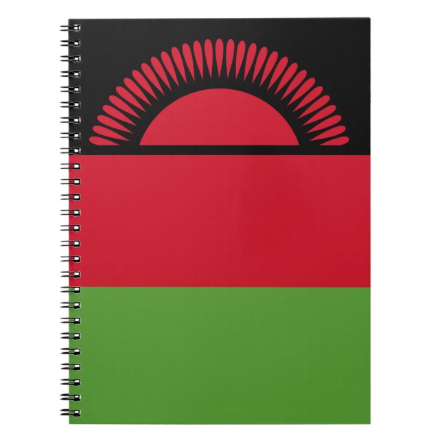 Malawi flag notebook (Front)