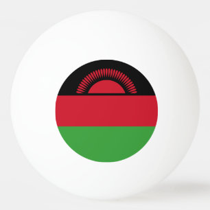 Malawi Flag Ping Pong Ball