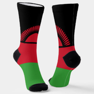 Malawi Flag Socks