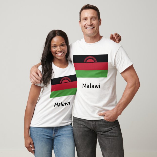 Malawi Flag T-Shirt (Unisex)