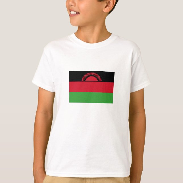 Malawi Flag T-Shirt (Front)